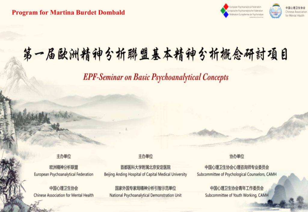 Agenda académica Martina Burdet en China