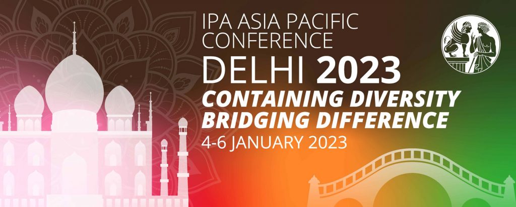 Participación Martina Burdet en IPA Asia - Pacific Delhi 2023